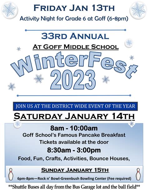 10 months to go. . Winterfest 2023 lineup